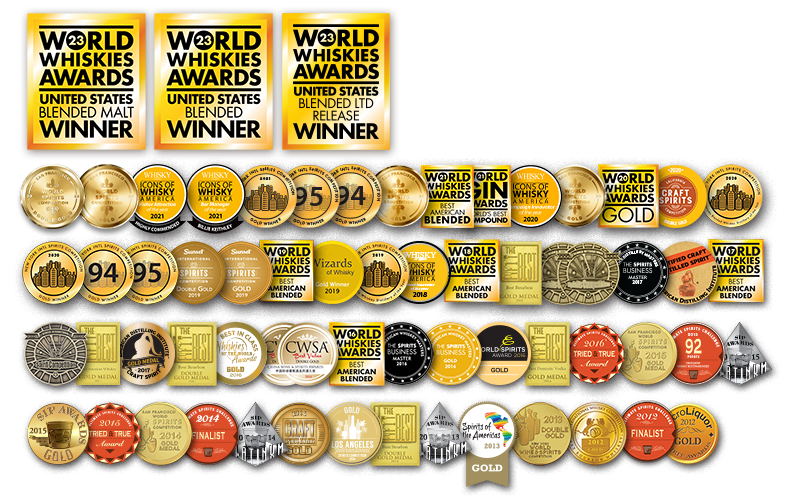 Breckenridge Distillery Awards