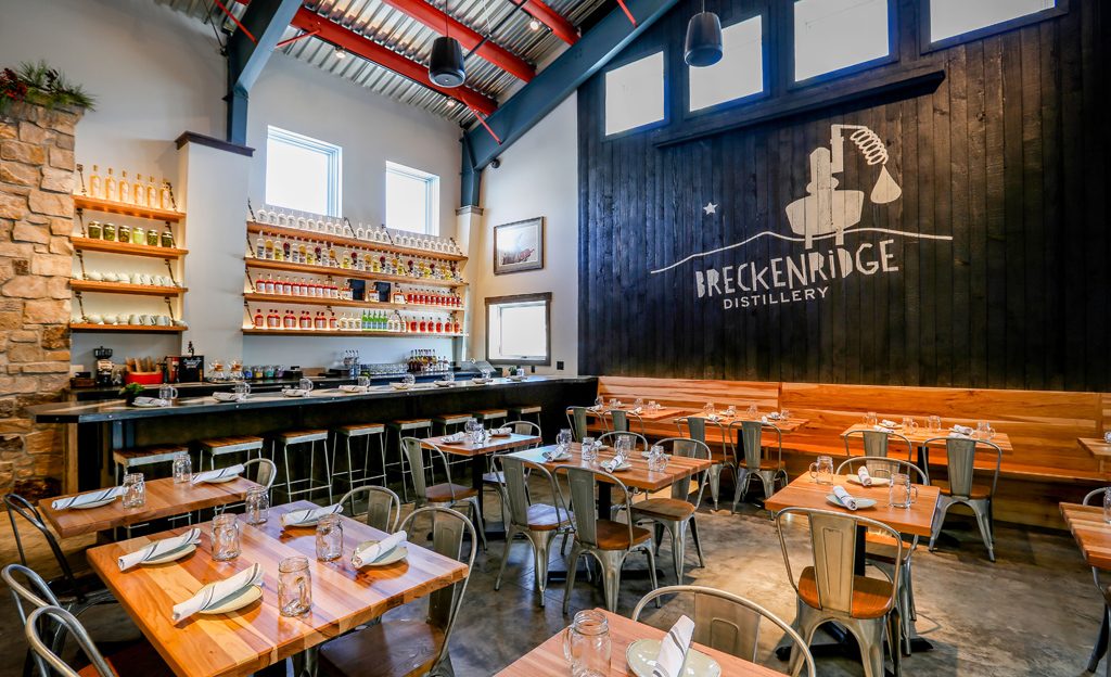 Breckenridge Distillery restaurant