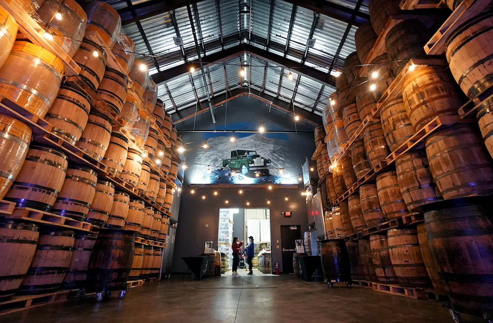 barrel room