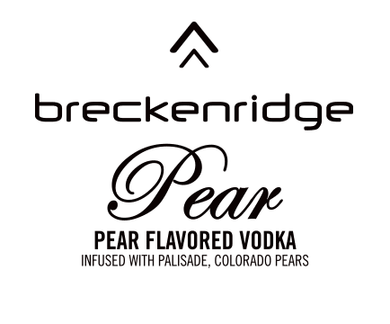 Breckenridge Pear flavored vodka logo