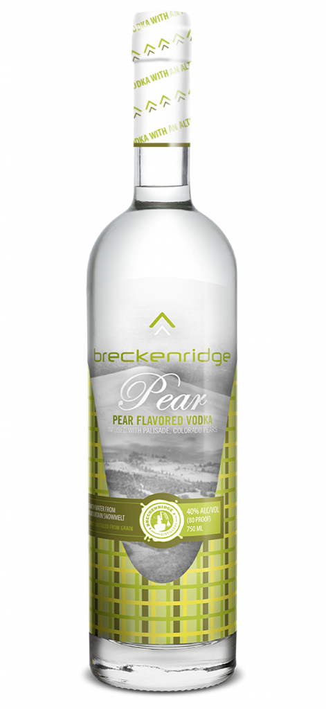 Breckenridge Pear Vodka bottle 750 mL