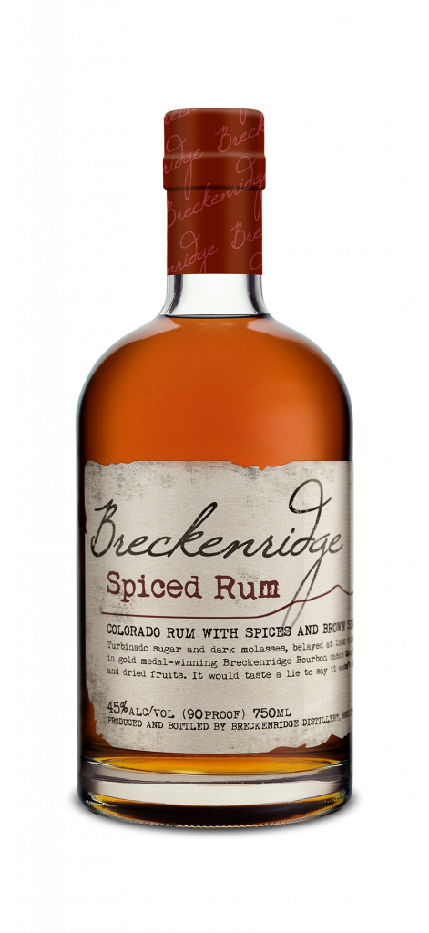 Breckenridge Spiced Rum bottle 750 mL