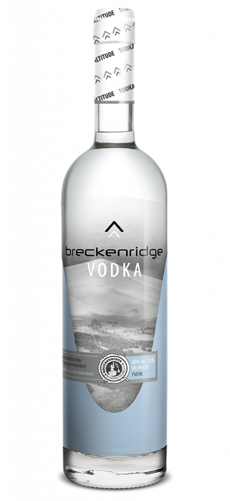 Breckenridge Vodka bottle 750 mL