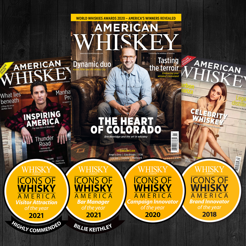 American whiskey magazines with awards