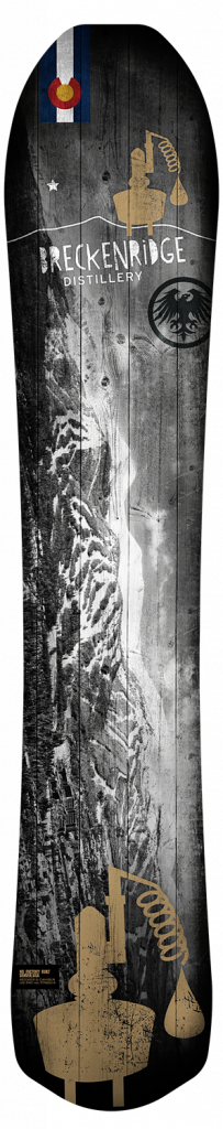 breckenridge distillery snowboard vertical